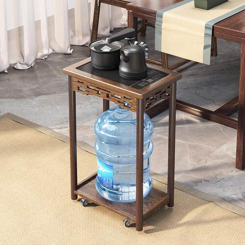 茶几客厅家用茶桌烧水壶一体嵌入式阳台小茶桌泡茶移动茶台茶水柜