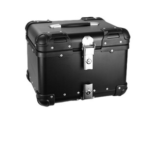 35L 旅行合车22L 黑摩色22L圆角箱托车电动车金尾箱圆铝角通用款