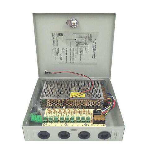 12V10A监控集中供电室内电源恒压LED灯带直流开关电源盒220转24伏