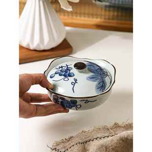 蒸鸡蛋羹专用碗陶瓷蒸蛋带盖微波炉蒸锅隔水炖盅甜品家用装饭菜