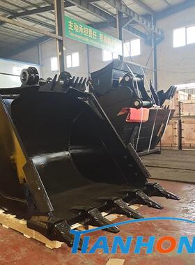 挖机挖斗 三一 SY215吨挖掘机斗 0.9方岩石挖斗