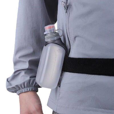 250ml Sports Water Bottle with Clip & Dustproof Lid Running