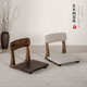 飘窗实木小椅子矮款 和室椅榻榻米座椅 靠背椅久坐舒适阳台休闲日式