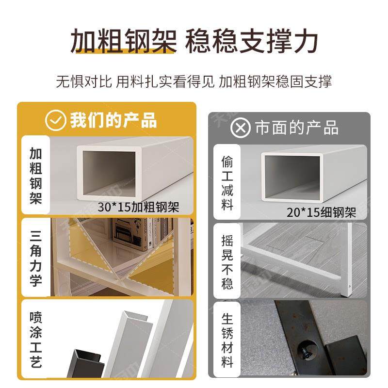 写字桌初中生学生家卧室女生中学生书桌书架一体桌椅子学习桌子