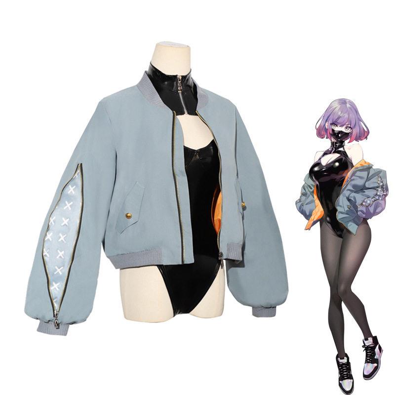 露娜cos衣服角色扮演手办同款赛博朋克cosplay个性上衣外套服套装