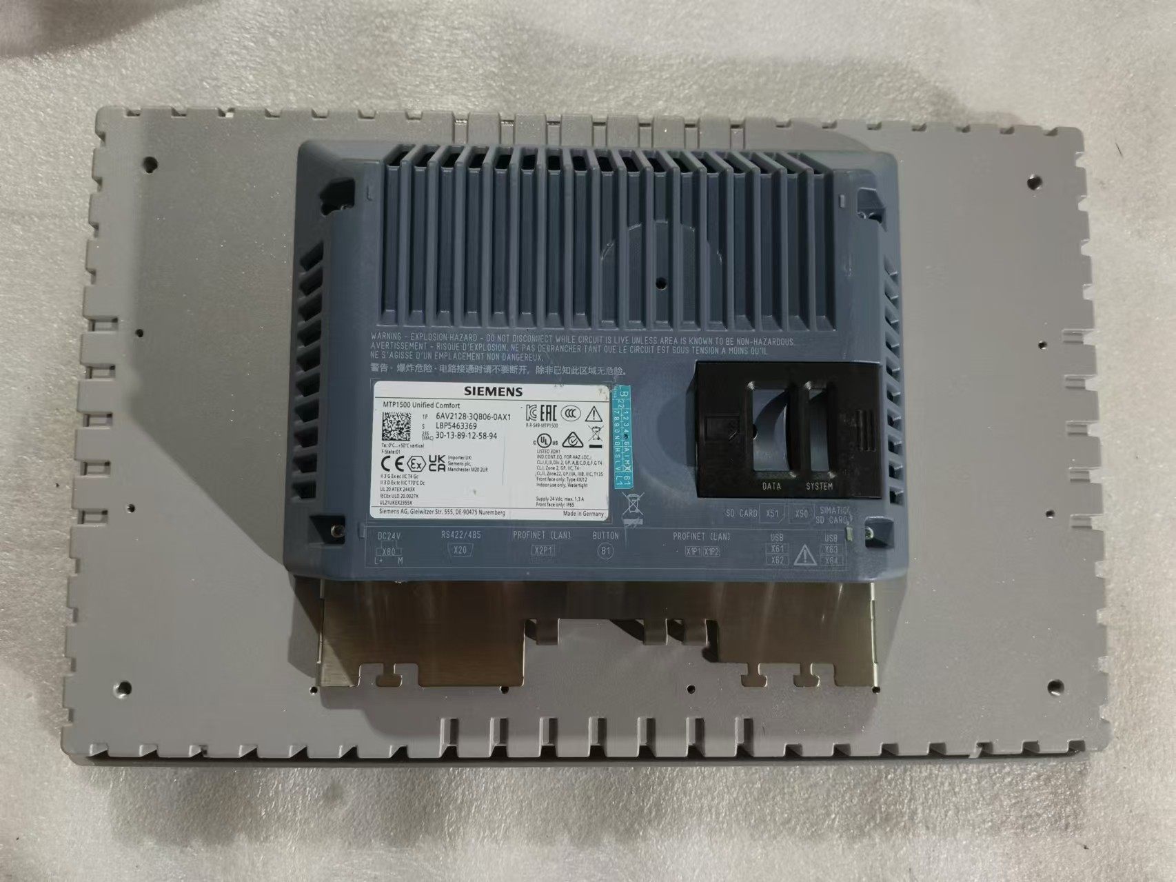 6AV2128-3QB06-0AX1现货实物如图