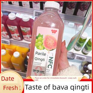 味全芭乐青提每日C小青柠覆合果汁低温果味饮料大瓶装果汁饮品