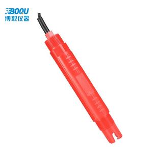 博取工业在线PH三复合污水电极探头传感器酸度计pHS E120T带温补