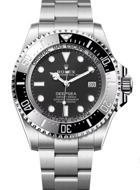 新款鬼王[9.8新]劳力士深潜型自动机械男表m136660-0006