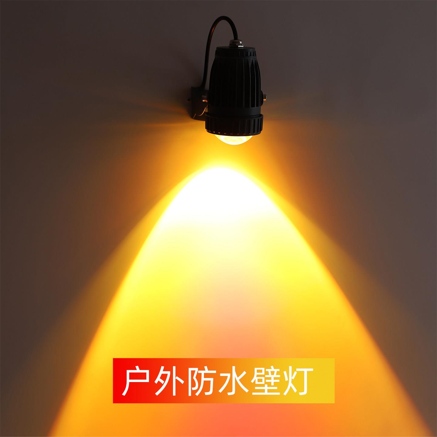 日落灯户外防水壁灯庭院别墅室外壁灯门头灯招牌射灯室外灯洗墙灯