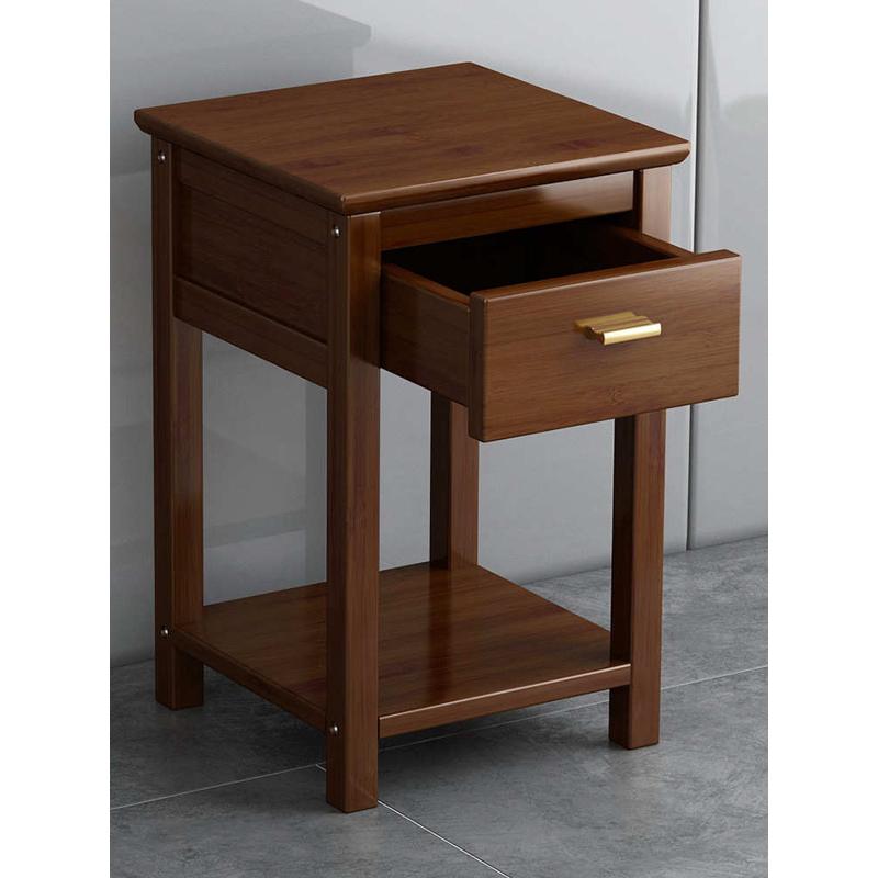 床头柜2025新款简约现代家用卧室实木小茶边几轻奢高级感置物架子