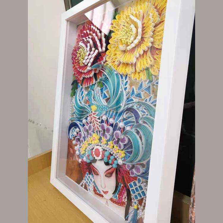 新款中空2厘米衍纸工艺品相框居家装饰卡纸装饰画手工作品画框,家居饰品,相框/画框,淘宝优惠券,粉丝福利购,淘宝优惠卷