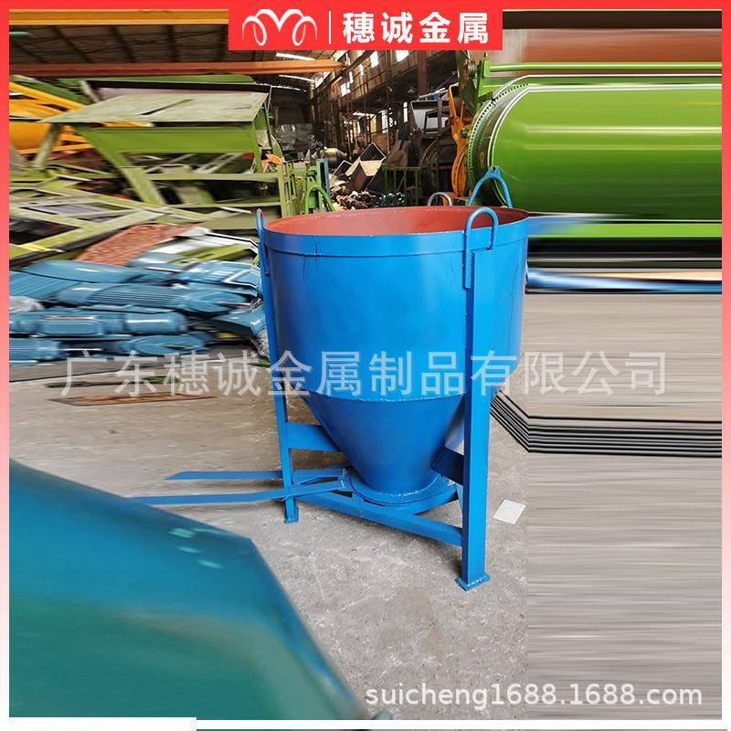 桥梁矿场塔吊砖斗深圳厂家直供 加厚塔吊料斗 建筑工地塔吊砖斗