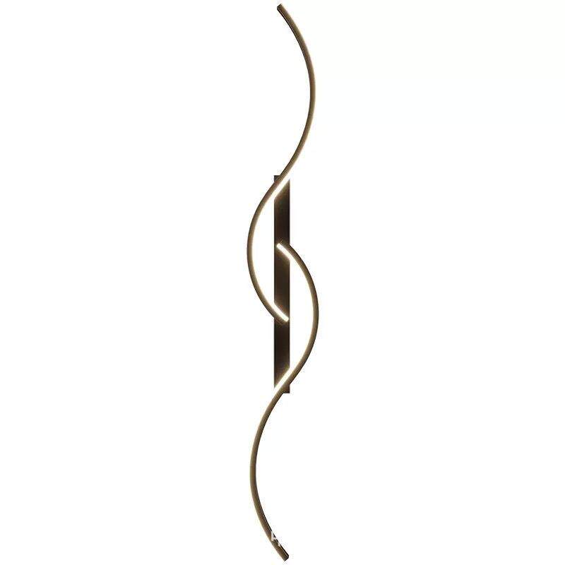 极简壁灯客厅电视背景墙轻奢创意格栅灯卧室床头长条壁挂式led灯