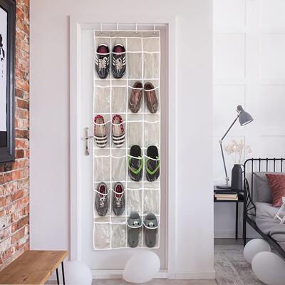 Over The Door Hanging Shoe Organizer Storage Holder Shoes