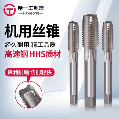 哈一工机用螺丝攻M12M16M18M20M22M24M27M30M36M39M42M45M48M52*1