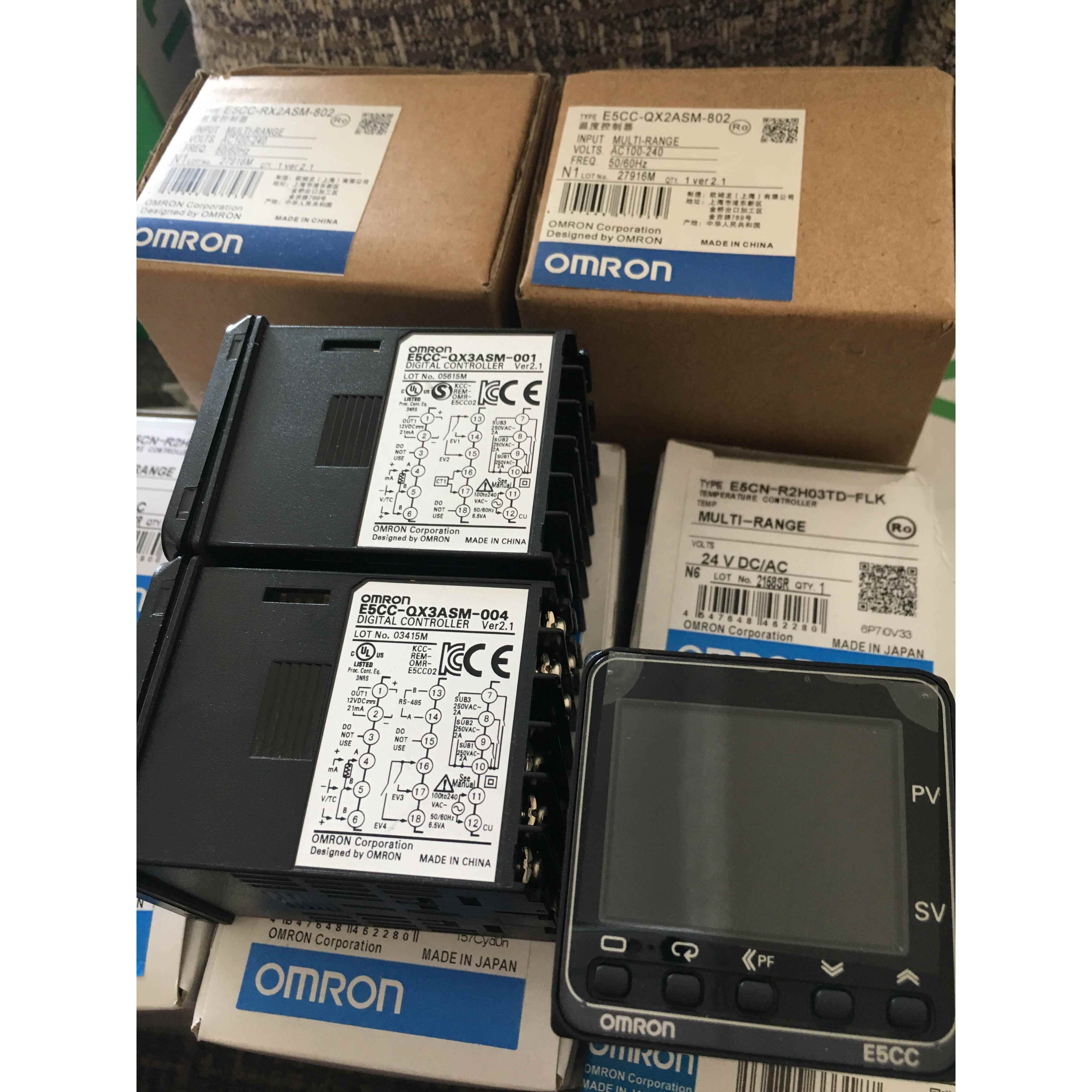 温控仪E5CC-QQ3ASM/CQ3ASM/QX2ASM/RX2ASM/-002/003/007/004/000