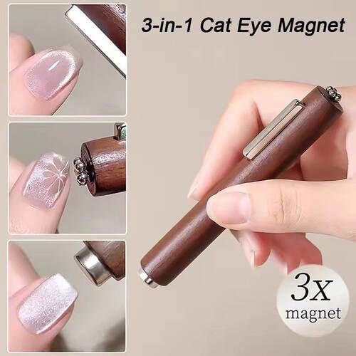 3in-1 Multifunctional Magnetic Cat's Eye Nail Magnetic S