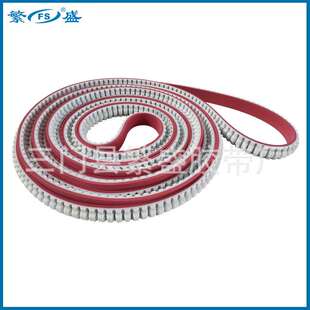 聚氨酯接驳同步带ATK10加红胶玻璃抛光机带