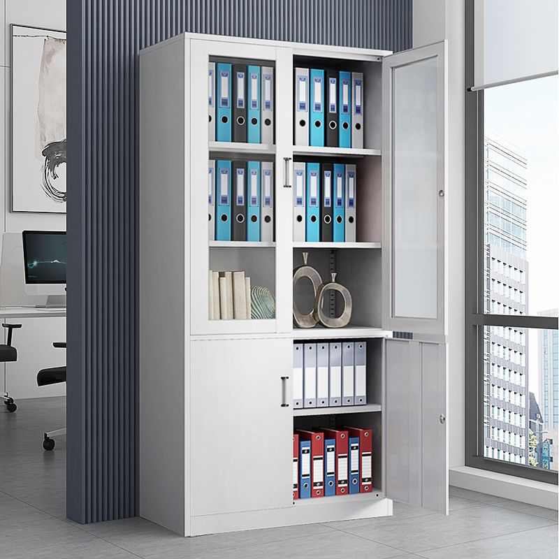 二斗器文件柜钢制资料柜办公室铁皮矮柜抽屉车间工具柜收纳储物柜