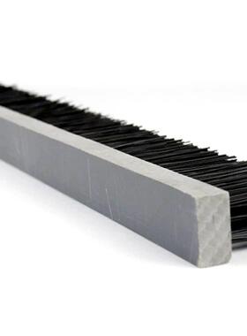 工业板刷/pvc条刷/pp/pe/铝合金/弯曲软硬毛刷/尼龙丝耐高温毛刷