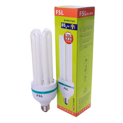 OQ5M佛山照明节能灯e27螺口4u45w65w85w工厂灯仓库灯e40大功率节
