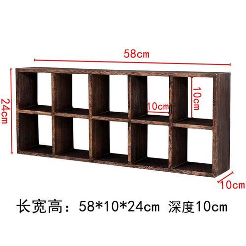 博古架实木中式代简约多宝现阁191置物架古董架壁挂式示上壶墙茶