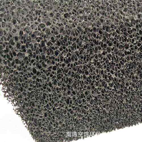 喷漆厚鱼缸油漆味房滤网 棉 聚氨酯去除活性炭过滤海绵15mm防