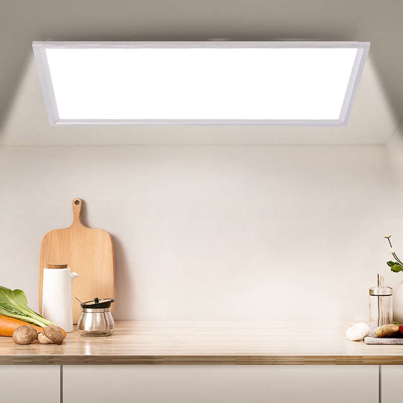 led灯照明厨房平板30x30x60灯卫生间吊顶灯具嵌入卫生嵌入式灯集