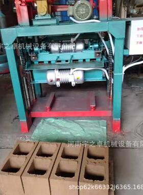 水泥制砖机全自动空心砖机液压成半自动混凝土打砖机自动化生产线