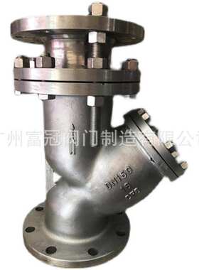 杆式伸缩sgl41w过滤器ystf  不锈钢-y304法兰限位过滤器拉型16p