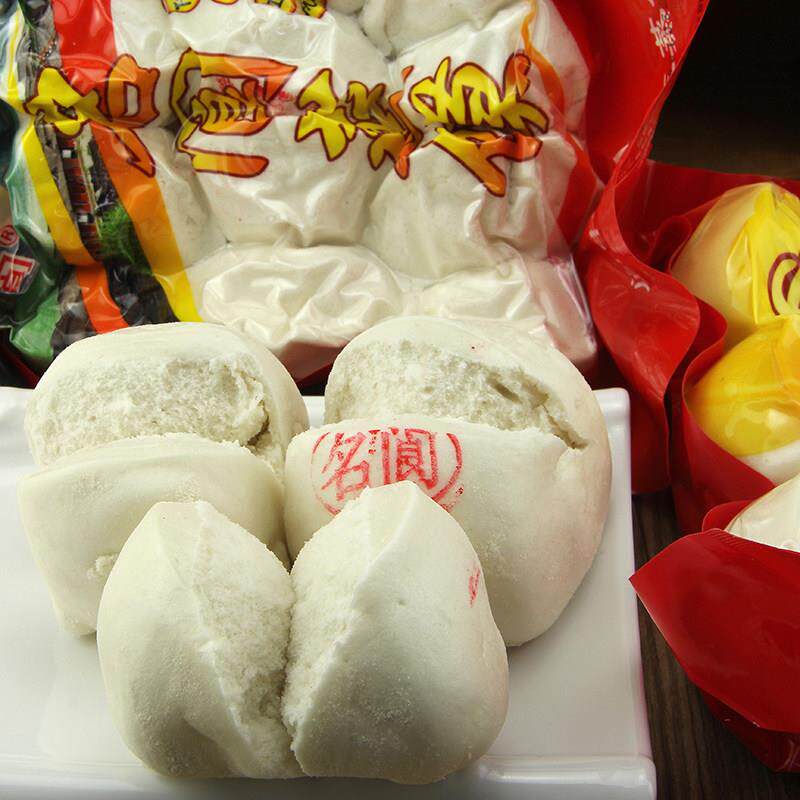 阆中白糖蒸馒头桂花馒头四川特产小吃传统糕点零食早餐食品面 面