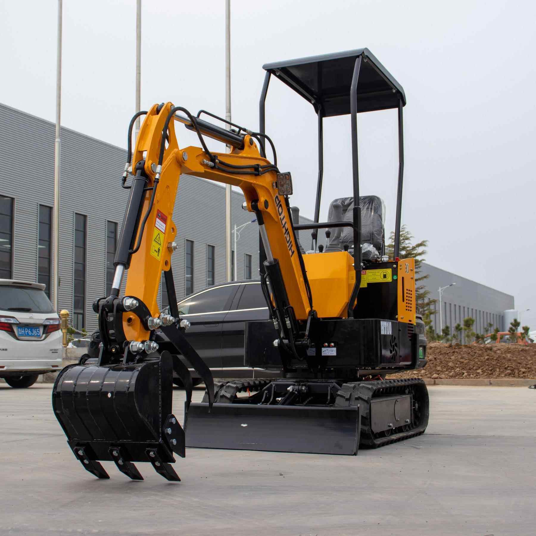 出口加拿大迷你excavator 农用小型履带挖掘机EPA发动机小钩机