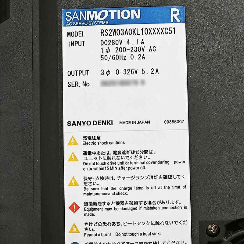 RS2感W038AOKL保10XXXXC51+R2AA60758B100FXHGM发那科应器质量证