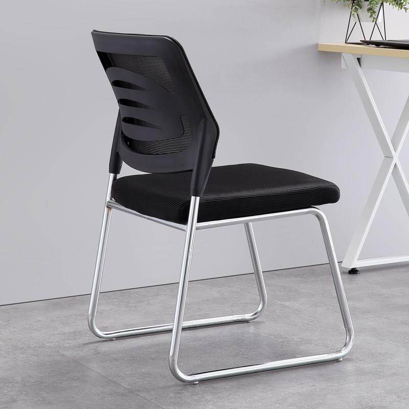 简易办公椅舒适久坐电脑椅弓形会议职员椅麻将椅学生宿舍靠背椅子