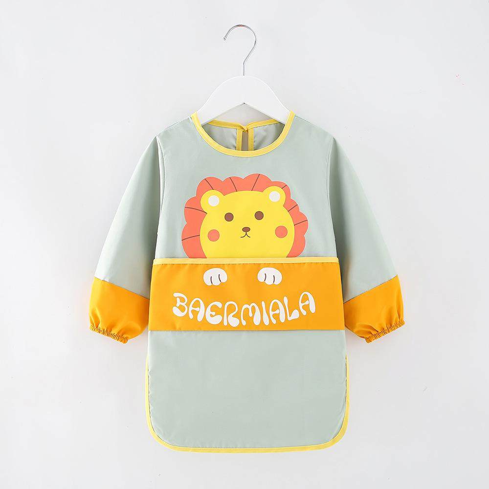 宝宝吃饭罩衣儿童围兜围裙饭兜防水防脏画画长袖婴儿女宝秋冬外穿,童装/婴儿装/亲子装,反穿衣/罩衣,淘宝优惠券,粉丝福利购,淘宝优惠卷