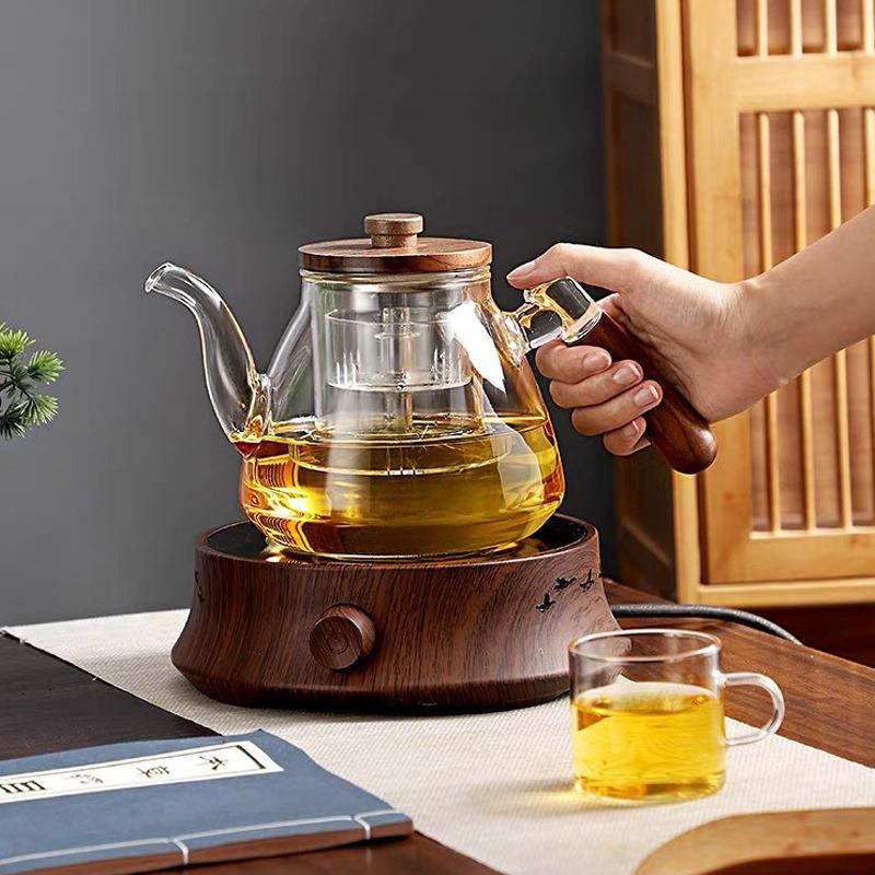 蒸煮一体壶花茶可电陶炉加热蒸煮花草茶壶居茶家茶办公煮5761壶泡