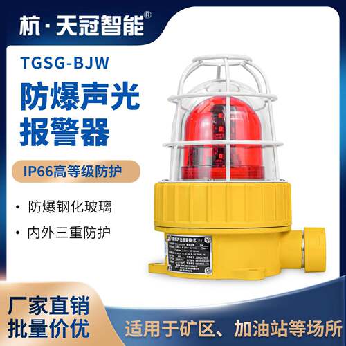 TGSG-BJW加油站矿用防爆型声光报警器大功率工业报警IP66防水防尘