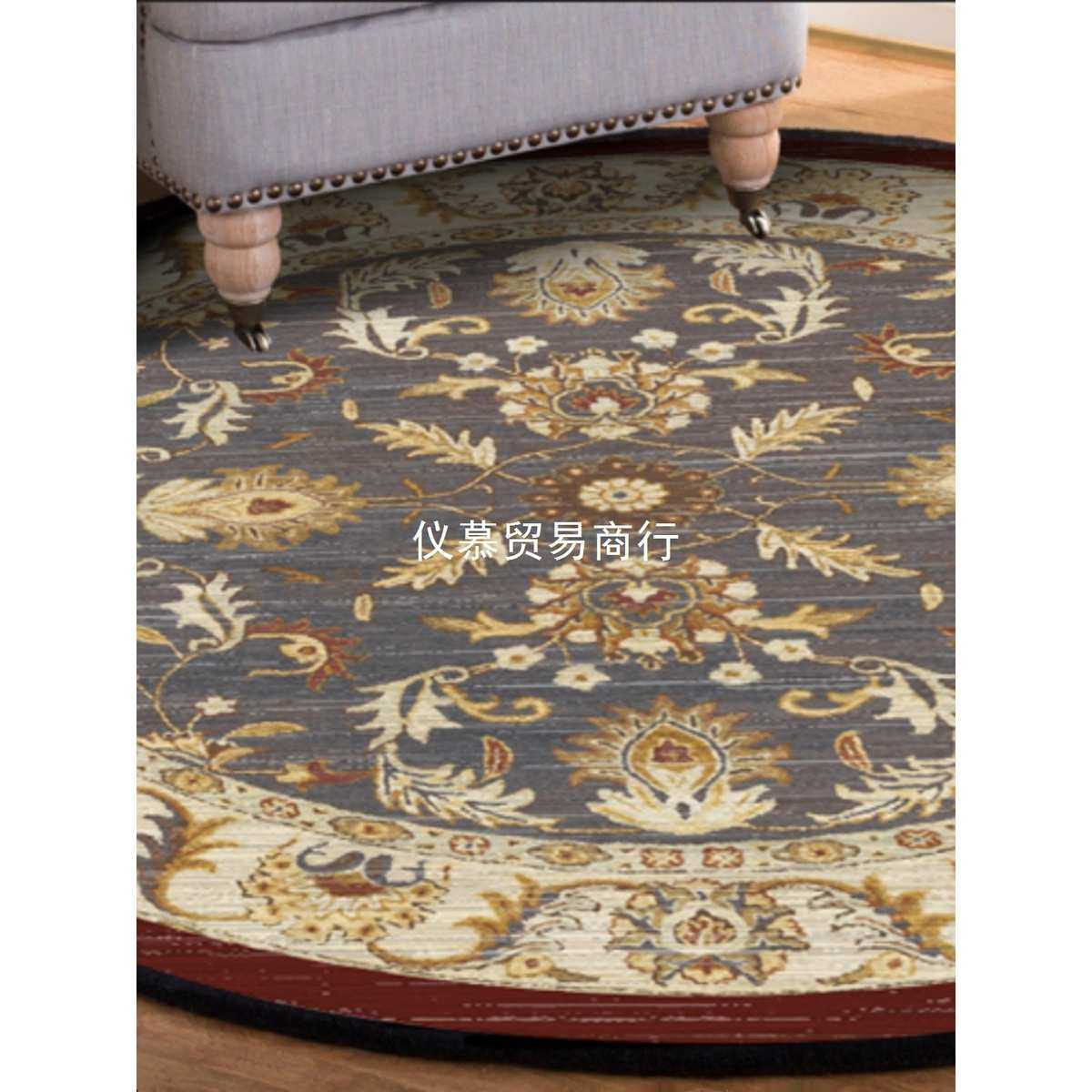 美式复古摩洛哥圆形地毯摩洛哥客厅衣帽间卧室床边飘窗吊篮转椅垫,居家布艺,地毯,淘宝优惠券,粉丝福利购,淘宝优惠卷