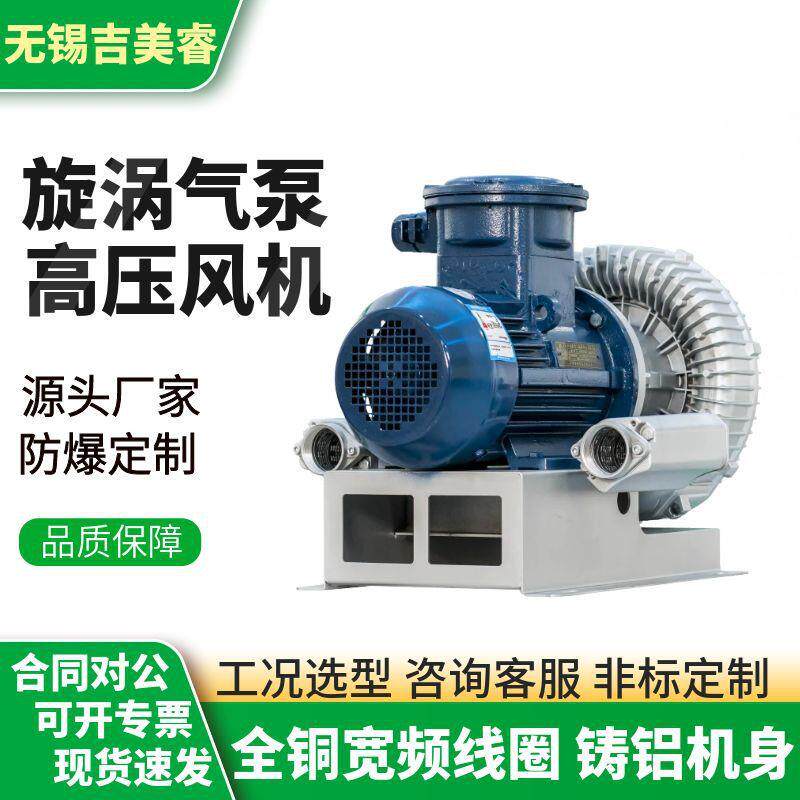 隔爆式高压鼓风机FBZ-810旋涡气泵气体粉尘输送真空负压离心风机