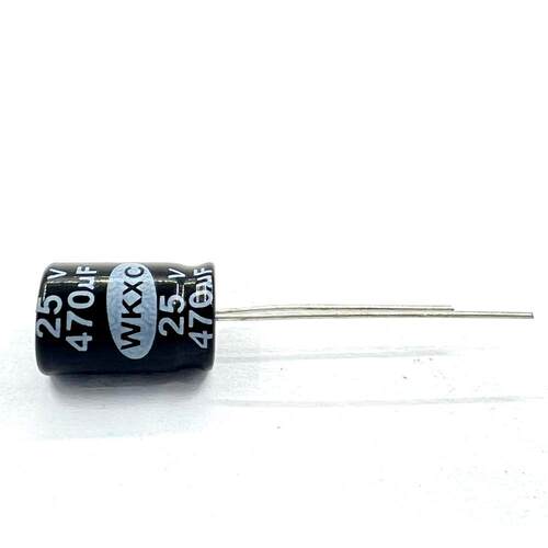 25V470UF铝电解电容 高频绿金 8*12 厂家直销全系电容器