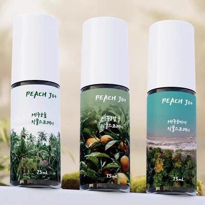 PEACH JO韩国首尔济州岛柑橘织物喷雾衣服除味防静电衣物香氛喷雾