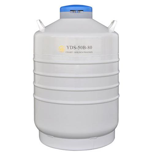 成都金凤YDS-50B-80运输型液氮罐含六个276MM高的提筒