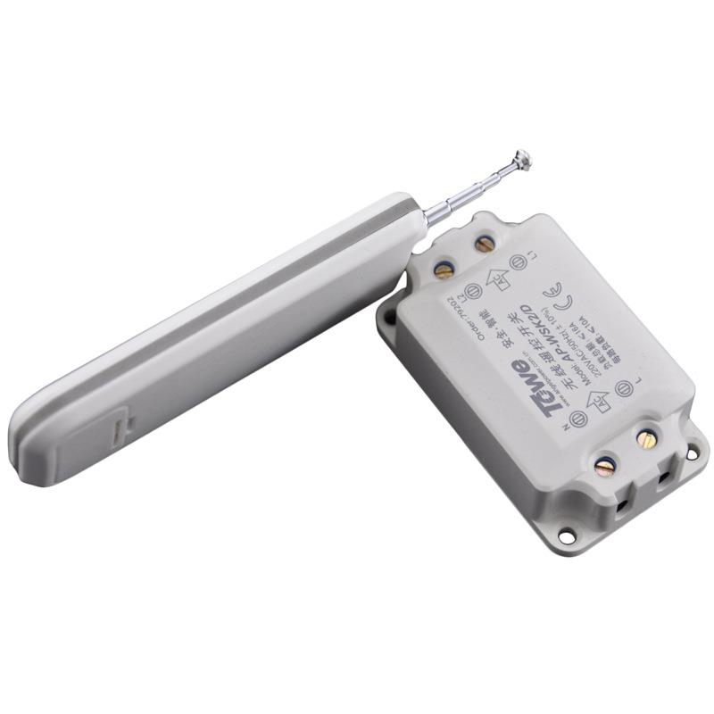 厂家直销 TOWE 220v无线遥控开关 LED水晶灯具二路智能遥控开关