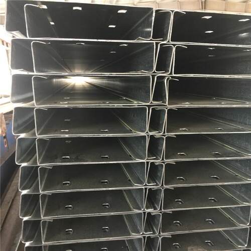 Q235现货加工C型钢镀锌折弯Z型钢可按任何尺寸规格打孔镀锌现货