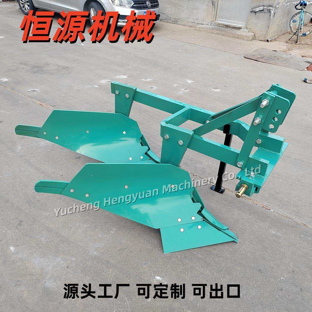 外贸出口双铧犁单铧犁耕地整地翻地的铧式犁45的犁头拖拉机带的