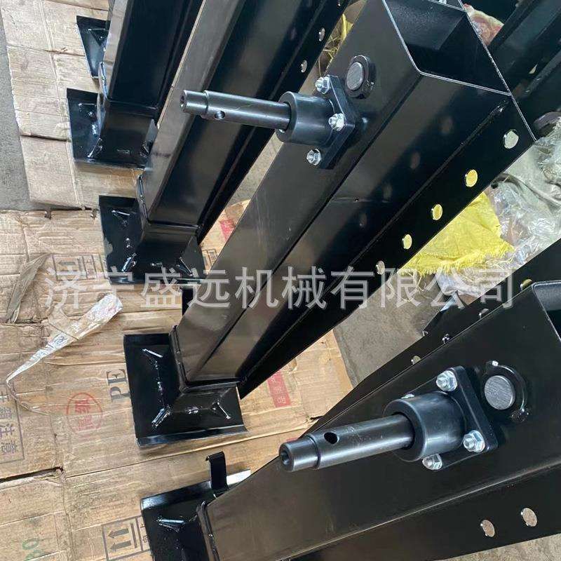 厂家直销28T外置联动支腿挂车单动支腿设备支撑装置登车桥支腿