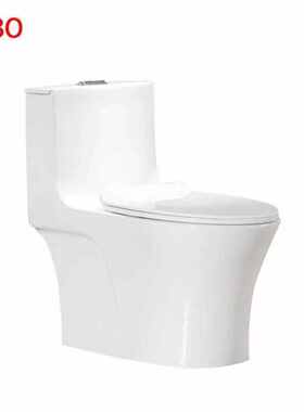 GLBO低音缓降陶瓷坐式马桶普通座便器C款五孔超漩350mm坑距不包安