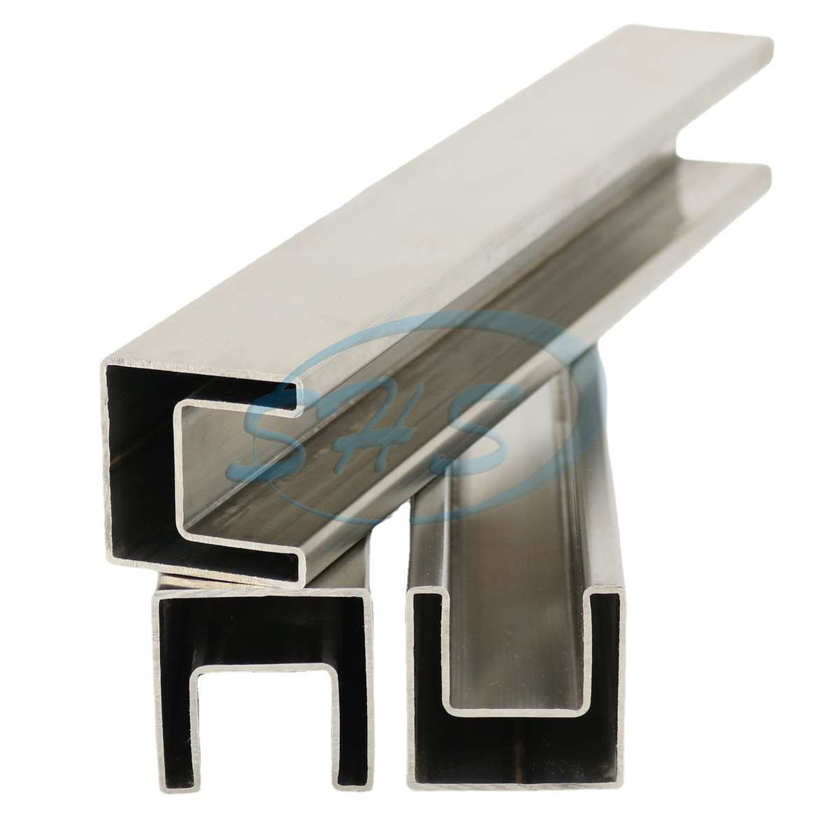 护栏用  要求客户楼梯扶手可不锈钢抛光管凹槽制作 按表面 sus304