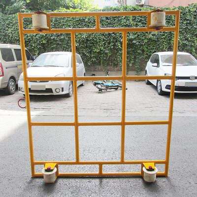 铁路轨道平板车工具车5吨 1435轨距绝缘轨道车钢轮绝缘轮四轮运输